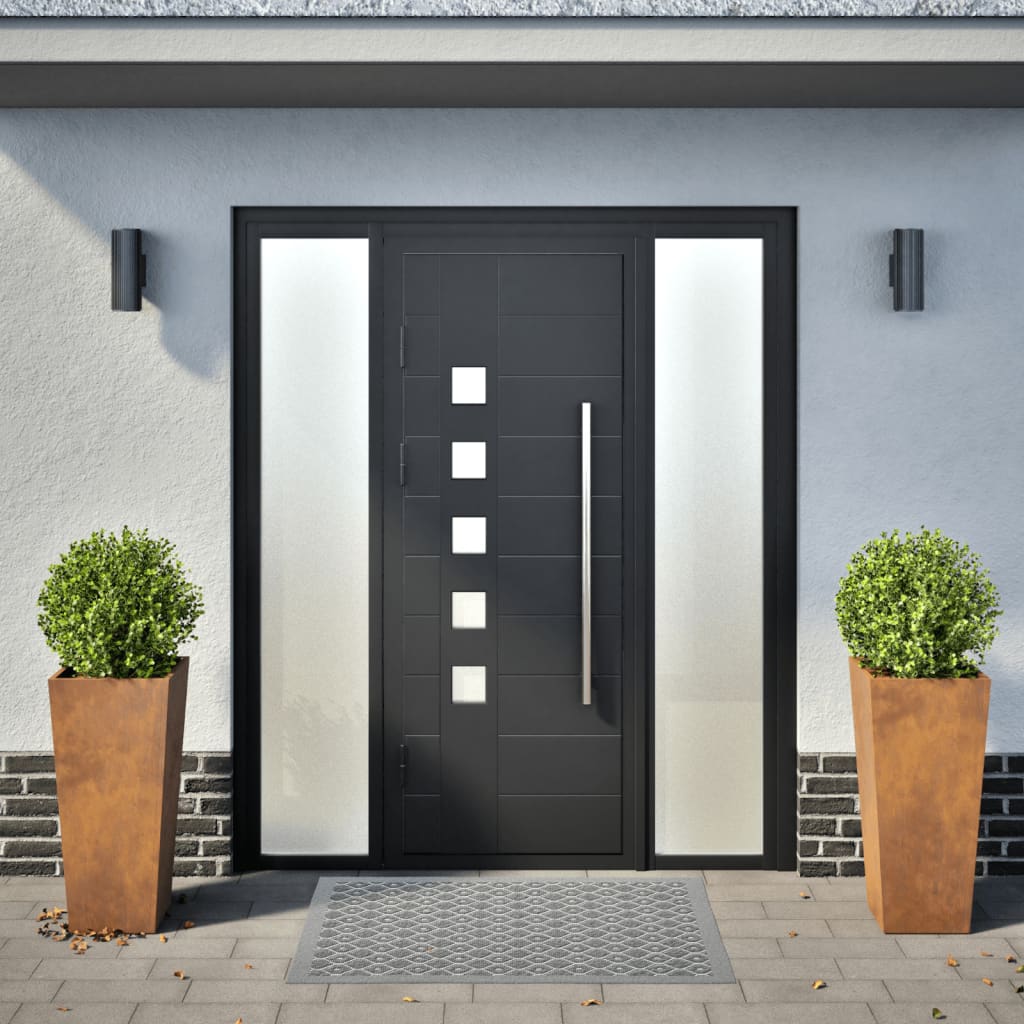 sodo vazonai 2 vnt 35x35x75 cm oro sąlygoms atsparus plienas