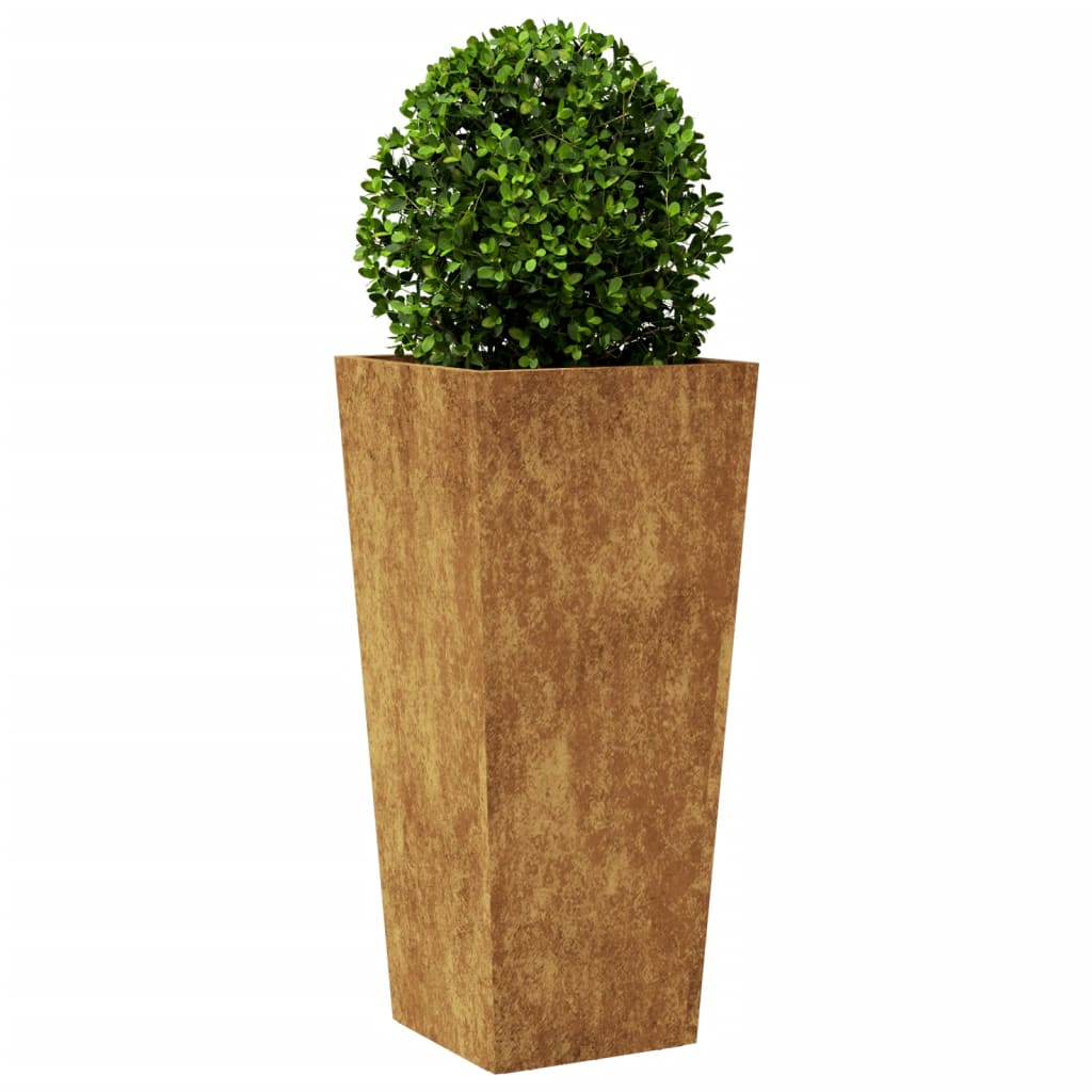 sodo vazonai 2 vnt 35x35x75 cm oro sąlygoms atsparus plienas