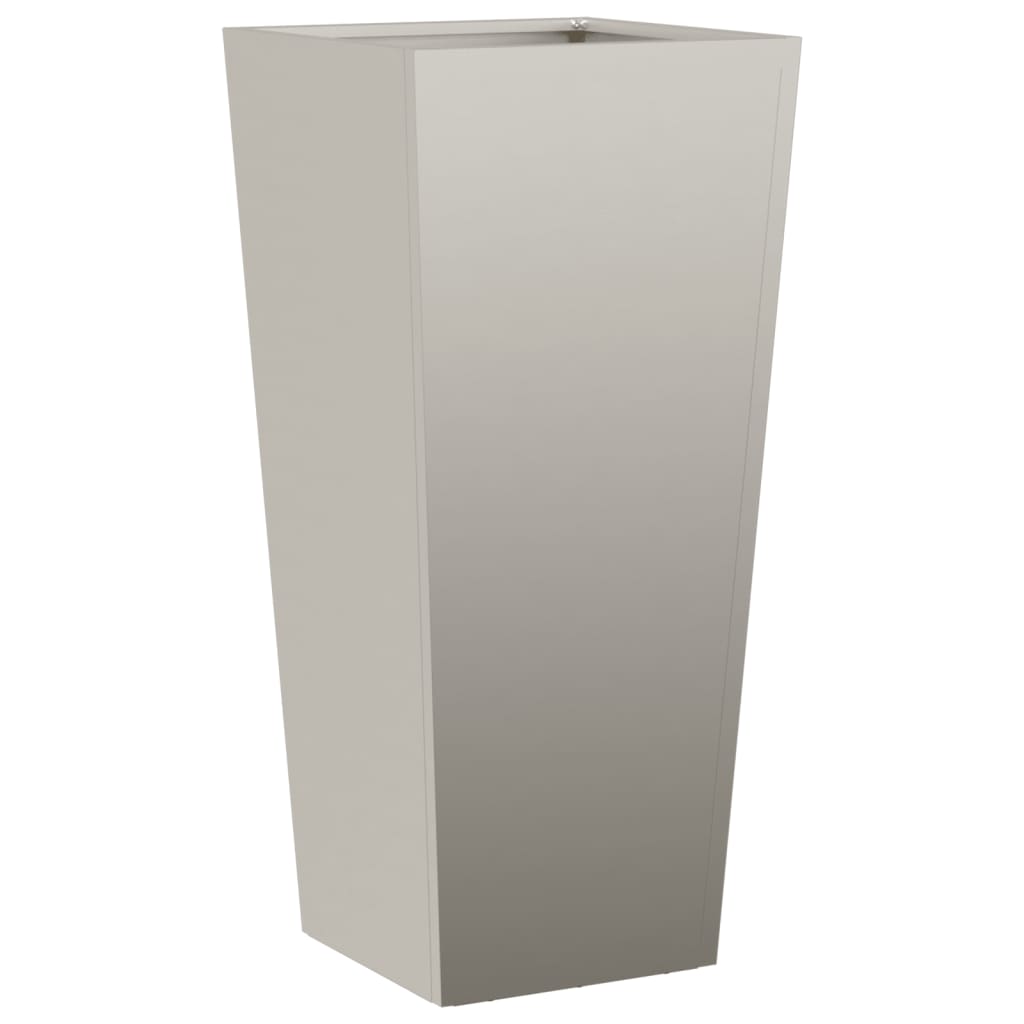 sodo vazonai 2 vnt 35x35x75 cm oro sąlygoms atsparus plienas