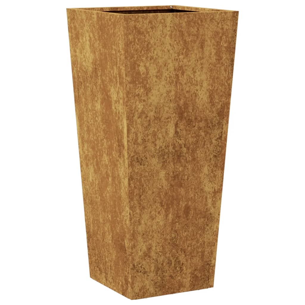 sodo vazonai 2 vnt 35x35x75 cm oro sąlygoms atsparus plienas