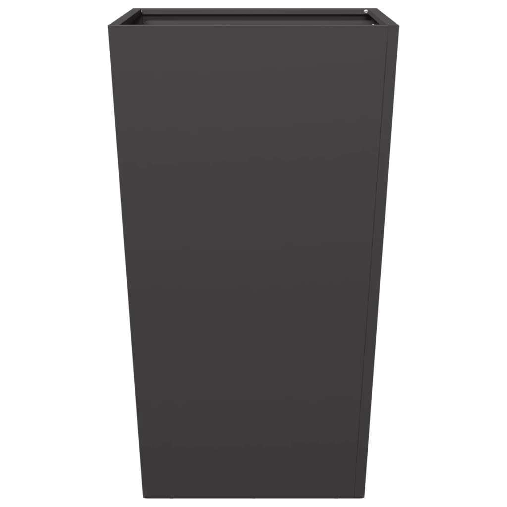 Sodo loveliai, 2vnt., juodos spalvos, 45x45x75cm, plienas
