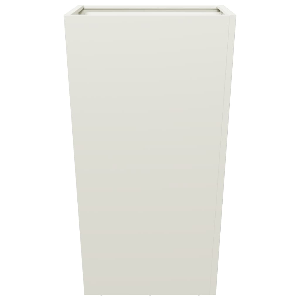 Sodo loveliai, 2vnt., baltos spalvos, 45x45x75cm, plienas