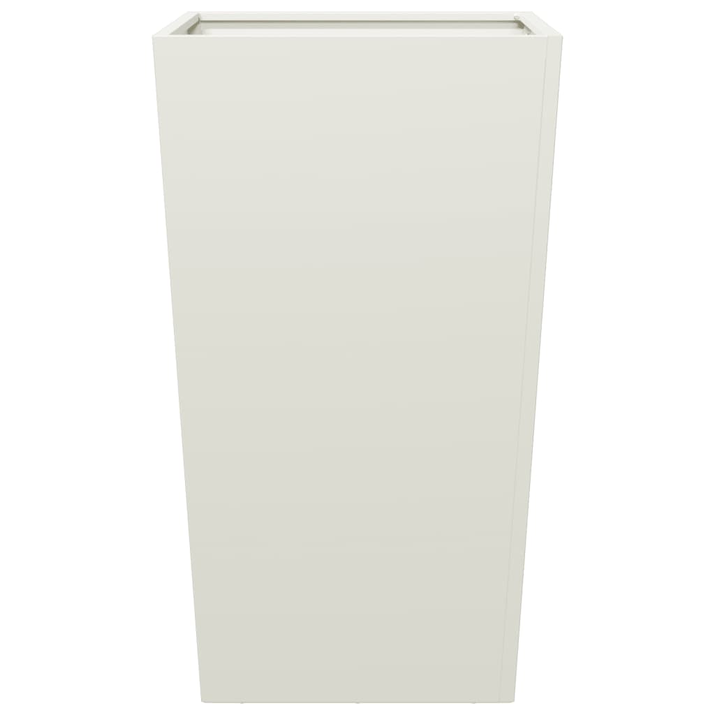 Sodo loveliai, 2vnt., baltos spalvos, 45x45x75cm, plienas