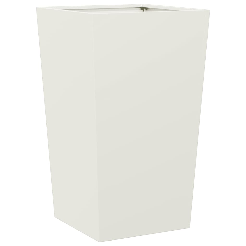 Sodo loveliai, 2vnt., baltos spalvos, 45x45x75cm, plienas