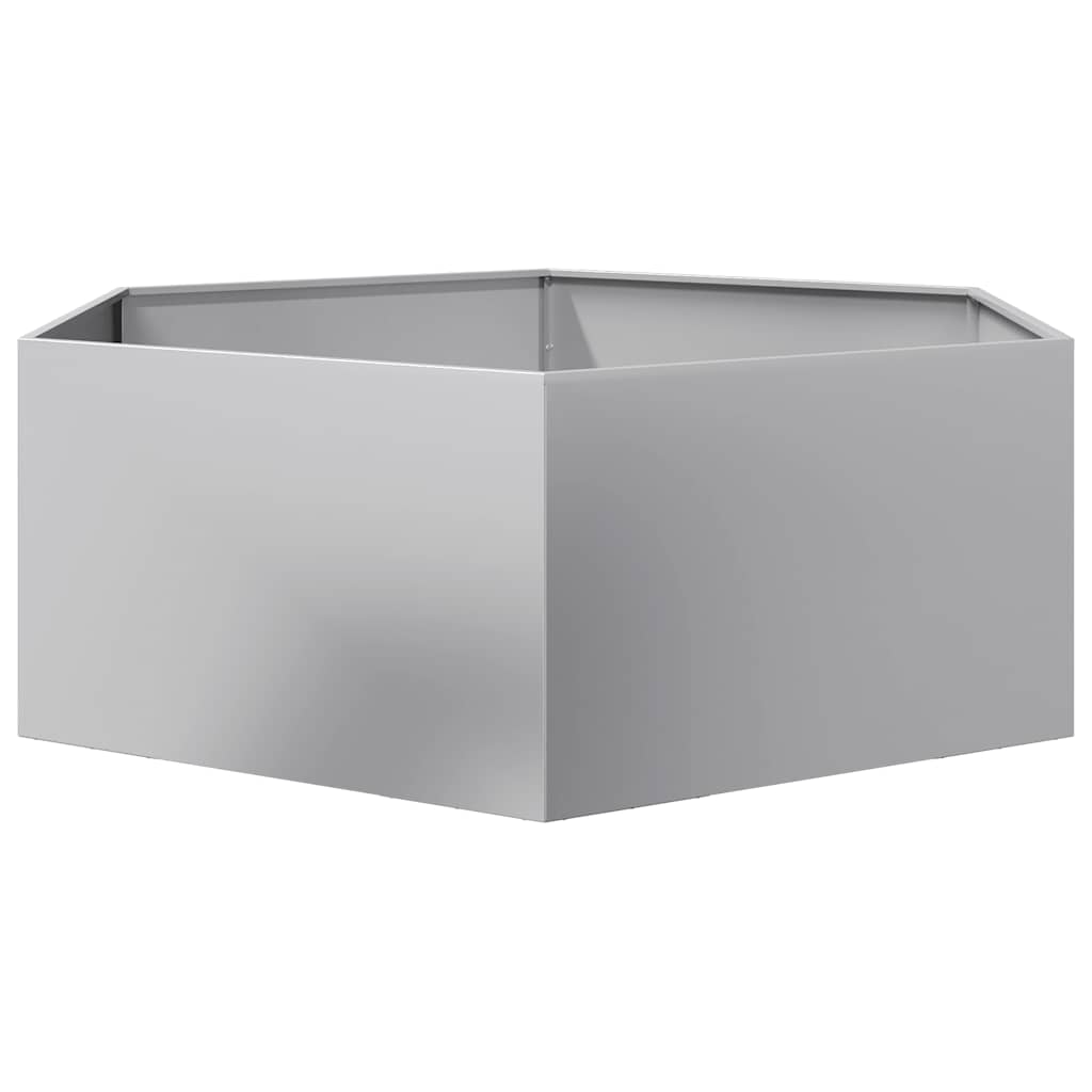 Sodo lovelis, 138x120x45cm, galvanizuotas plienas, šešiakampis