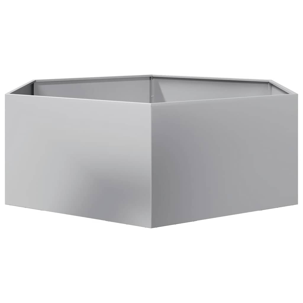 Sodo lovelis, 138x120x45cm, galvanizuotas plienas, šešiakampis