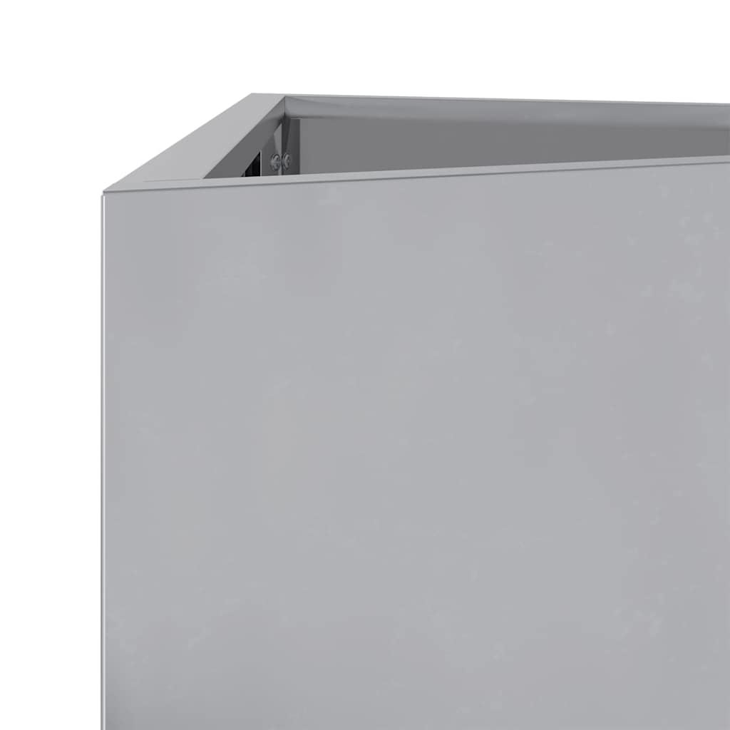 Sodo lovelis, 30x26x75cm, galvanizuotas plienas, trikampis