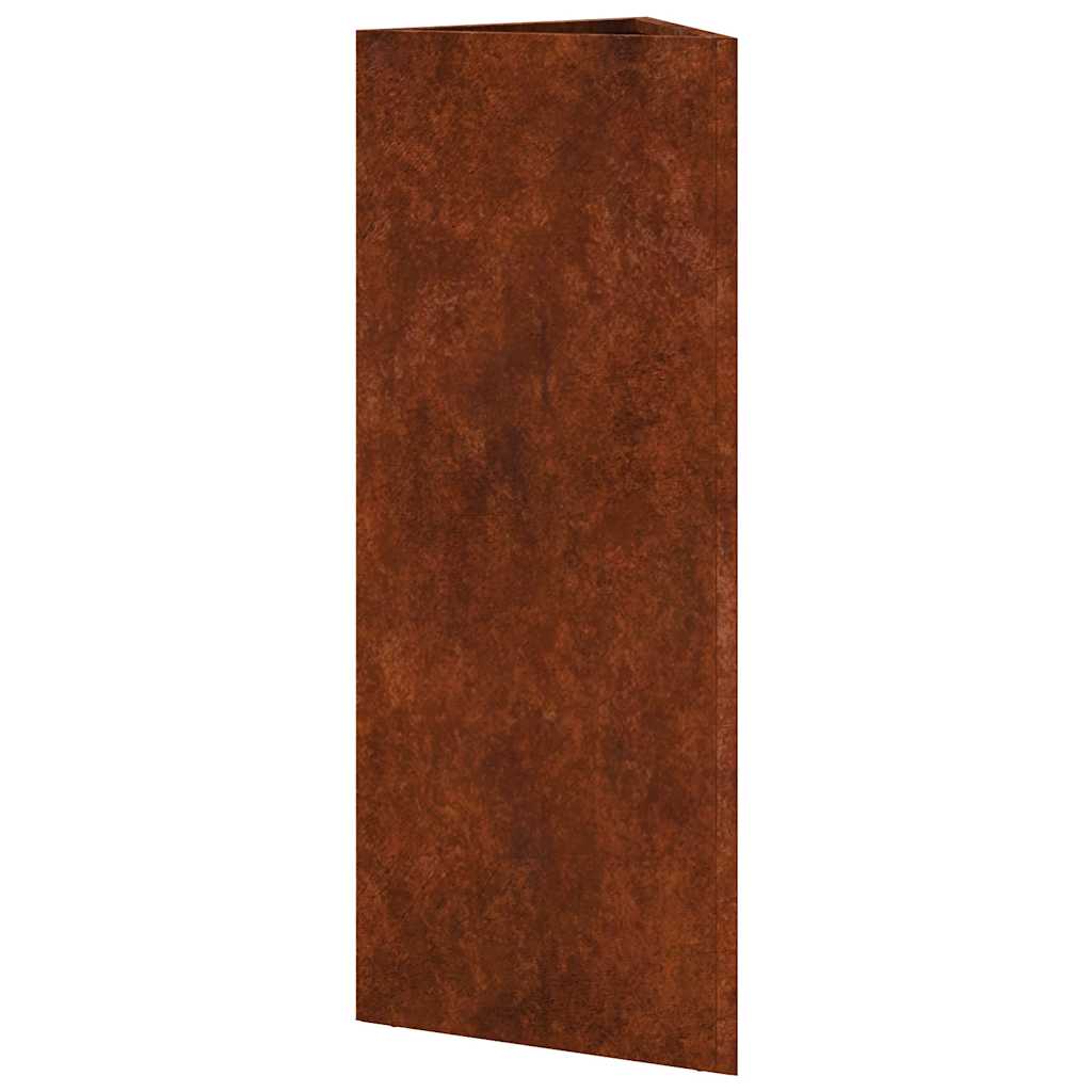 Sodo loveliai 2vnt. 30x26x75cm oro sąlygoms atsparus trikampiai