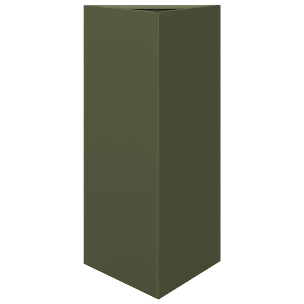 Sodo loveliai, 2vnt., alyvuogių, 40x34,5x70cm, plienas