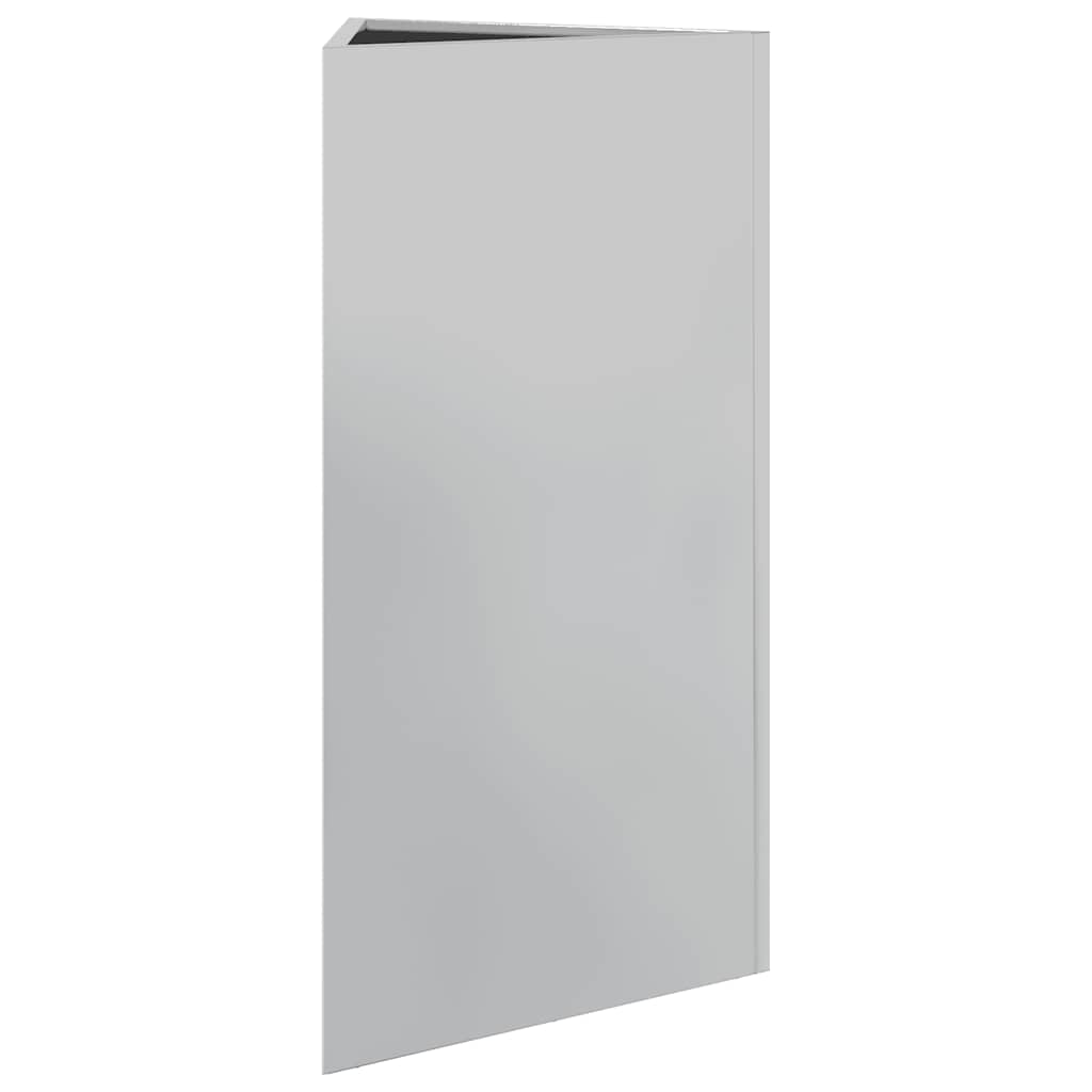 Sodo lovelis, 40x40x75cm, galvanizuotas plienas, trikampis
