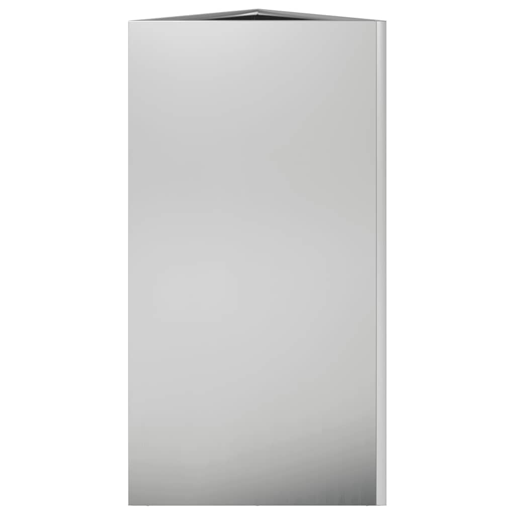 Sodo lovelis, 40x40x75cm, galvanizuotas plienas, trikampis