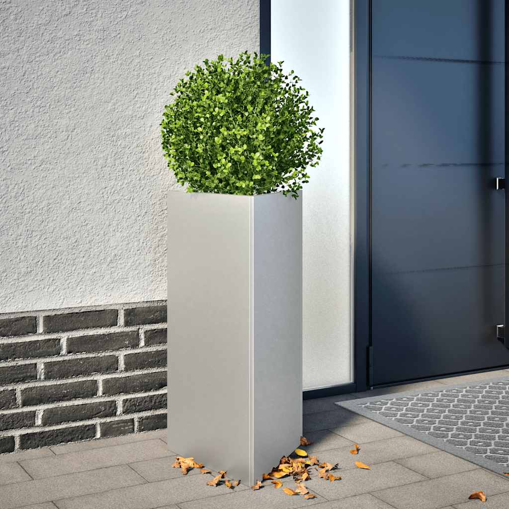 Sodo lovelis, 40x40x75cm, galvanizuotas plienas, trikampis