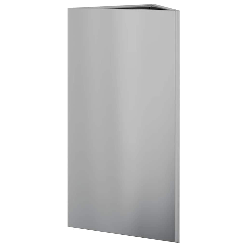 Sodo loveliai, 2vnt., 40x40x75cm, galvanizuotas plienas
