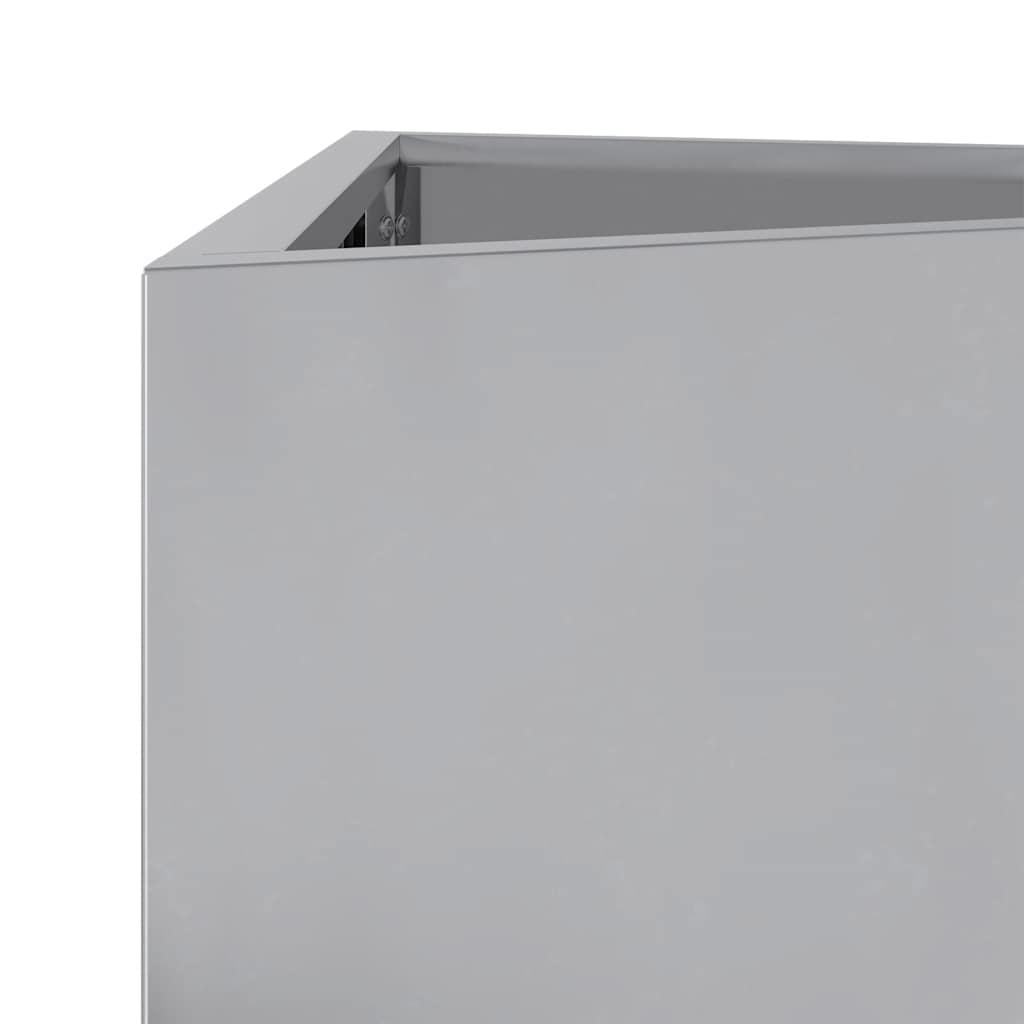 Sodo loveliai, 2vnt., 40x40x75cm, galvanizuotas plienas