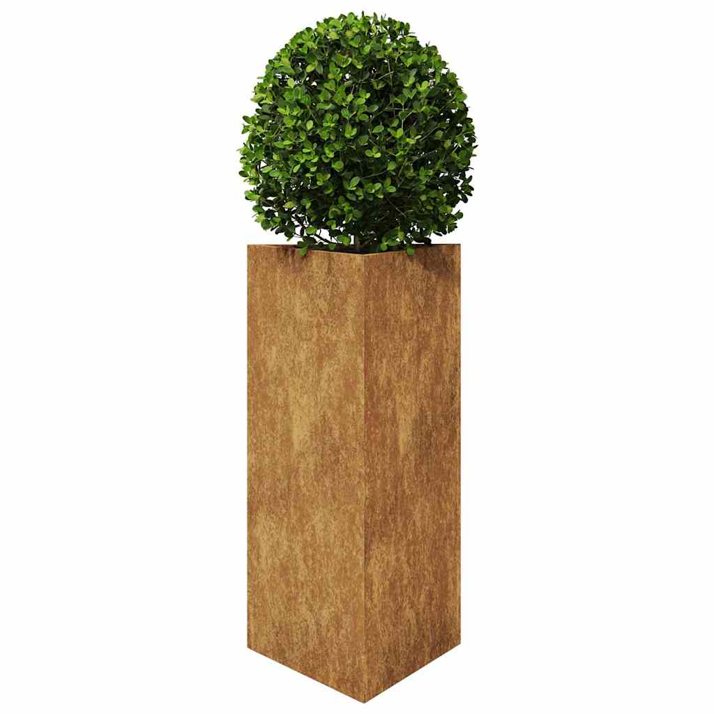 sodo vazonai 2 vnt trikampiai 40x40x75 cm oro sąlygoms atsparus