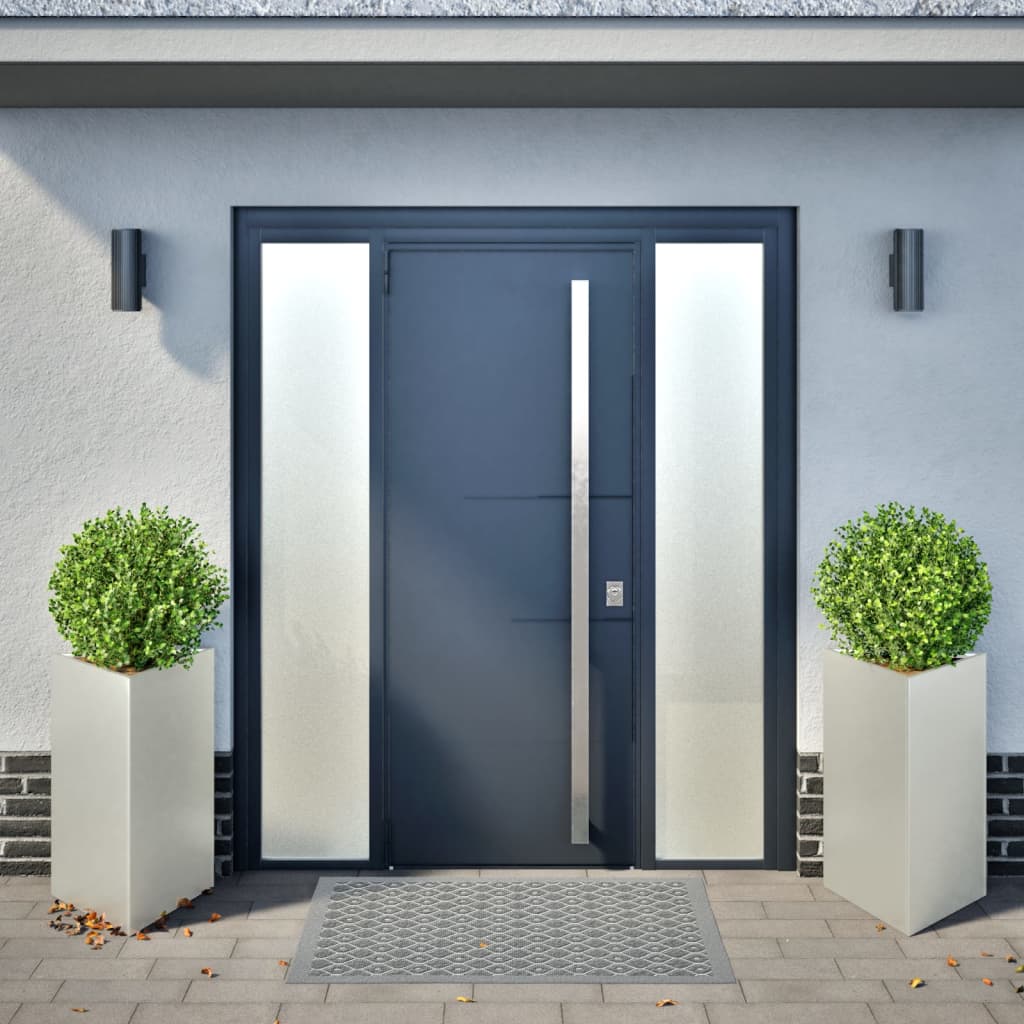 Sodo loveliai, 2vnt., 50x43x75cm, nerūdijantis plienas