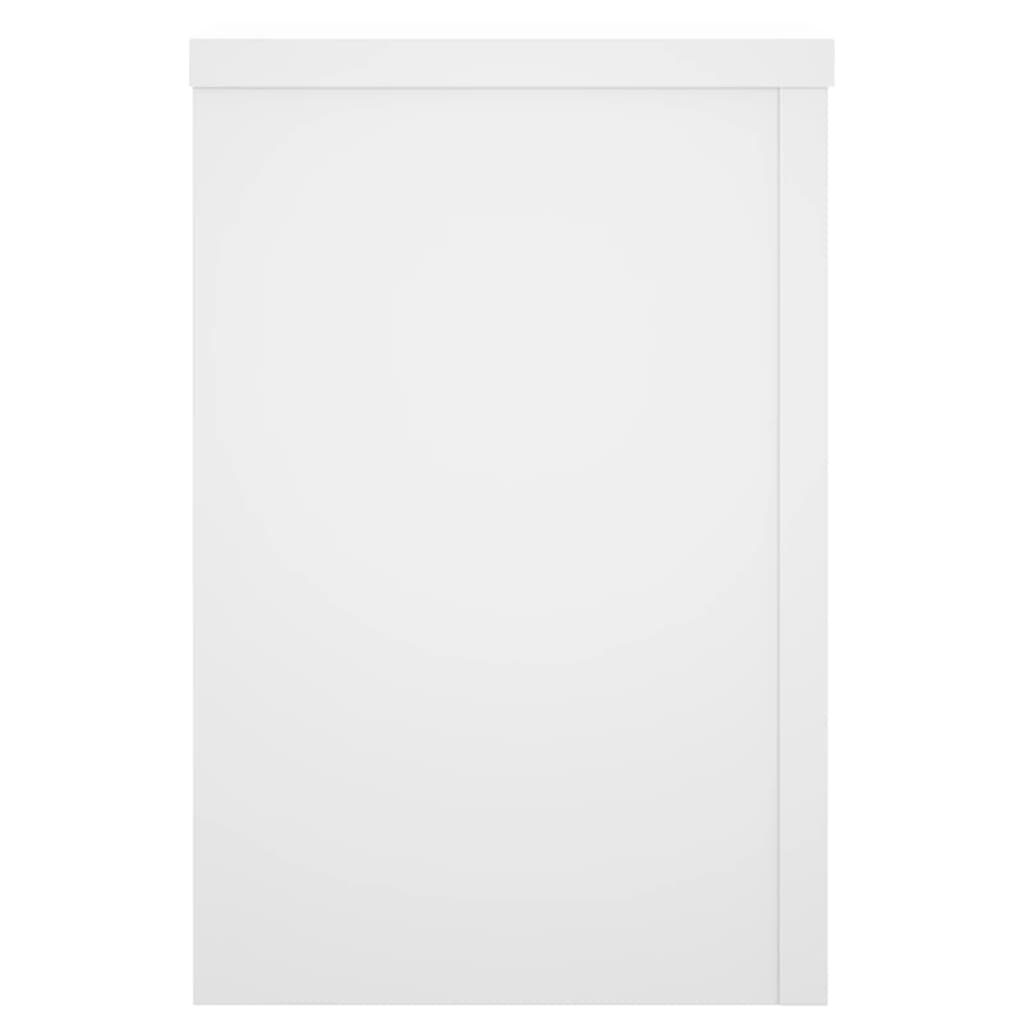 Stovai augalams, 2vnt., balti, 25x25x35cm, apdirbta mediena