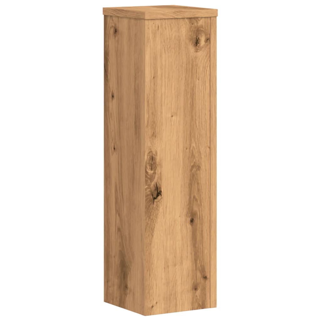 Stovai augalams, 2vnt., artisano ąžuolo, 17x17x60cm, mediena