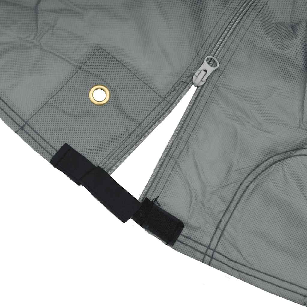 Kemperio užvalkalai, pilka, 870x235x275cm, audinys