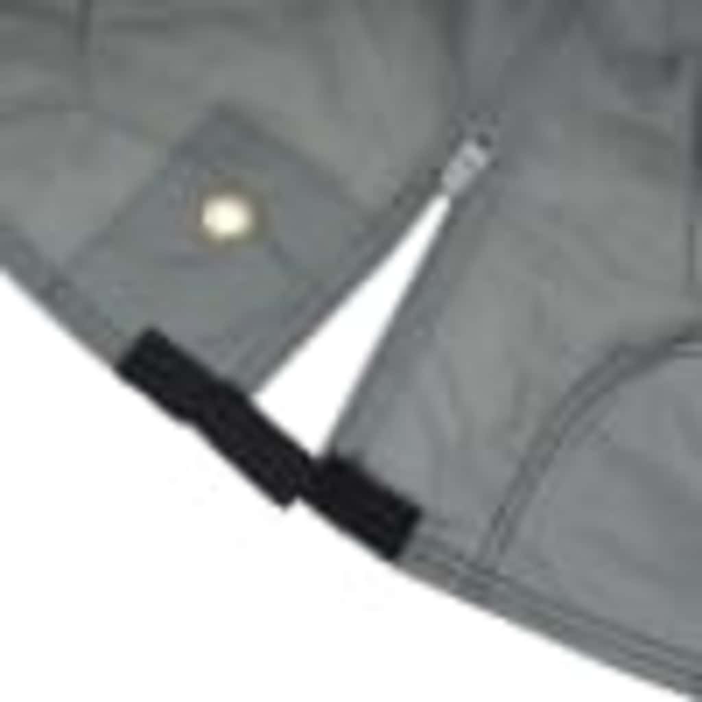 Arklio priekabos dangtis, pilka, 376x168x240cm, audinysm