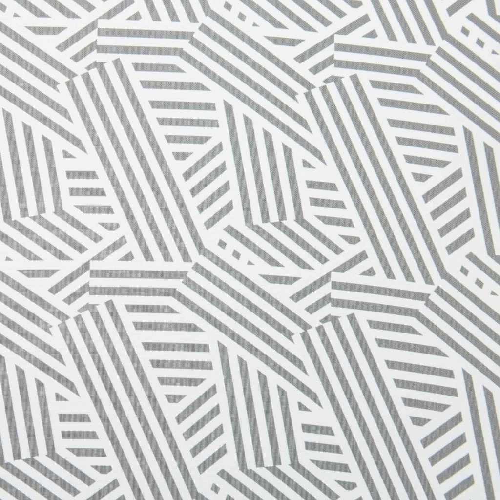 Skėtis nuo saulės Pilka ir balta Ø 205 x 209 cm Plienas