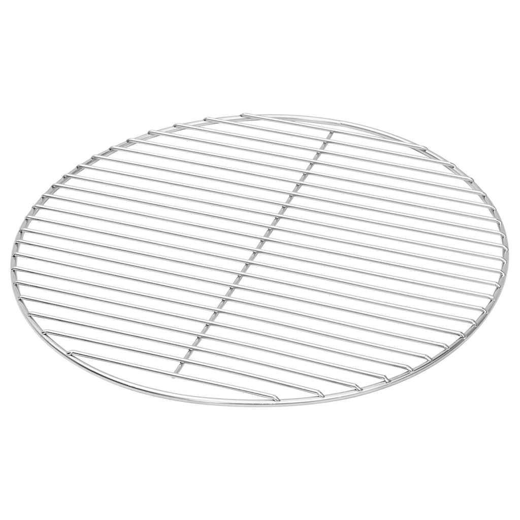 BBQ Grill Grate Sidabrinė Ø43 cm Nerūdijantis plienas