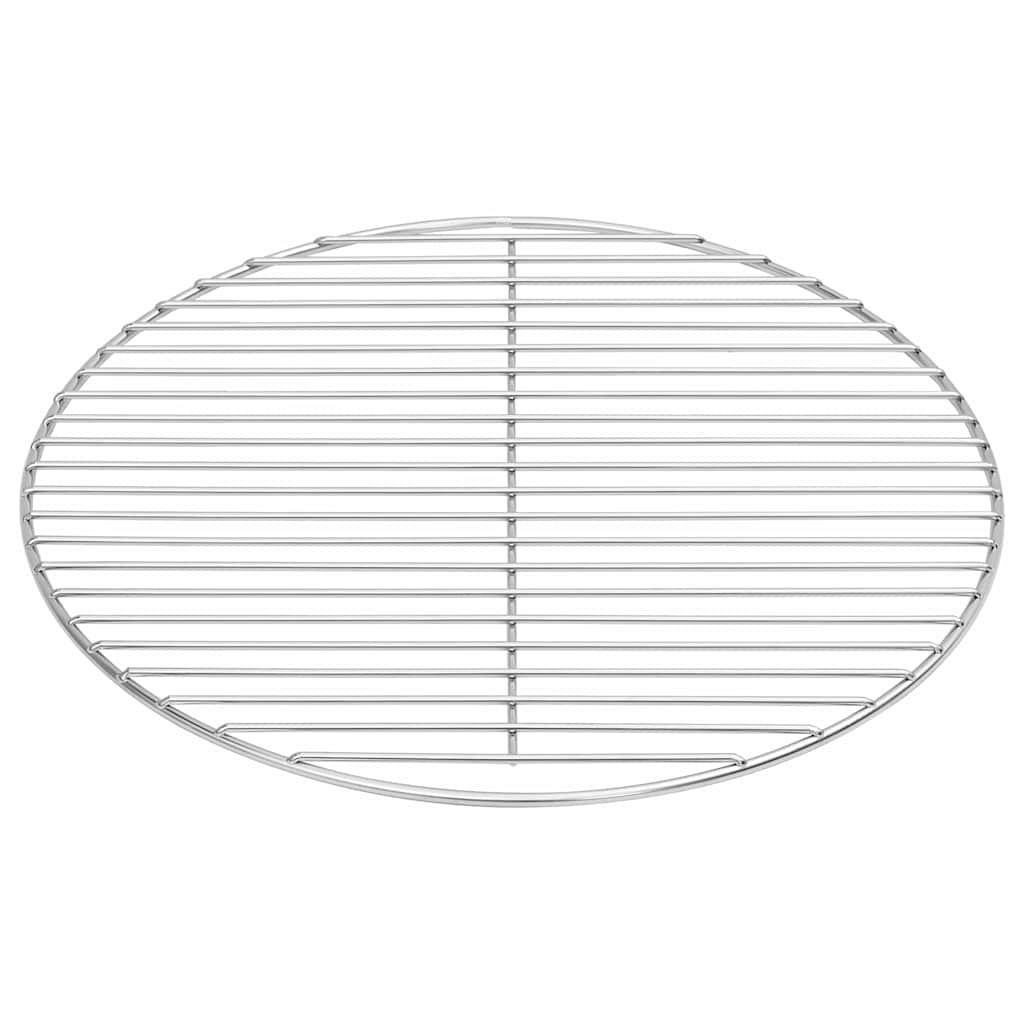 BBQ Grill Grate Sidabrinė Ø43 cm Nerūdijantis plienas