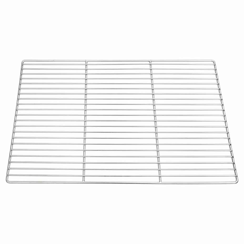 BBQ Grill Grate with Handles Stačiakampis 60x40 cm 304 Nerūdijantis plienas
