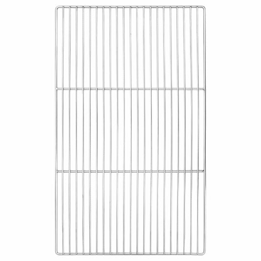 Grilio grotelės Sidabro 67 x 40 cm Nerūdijantis Plienas