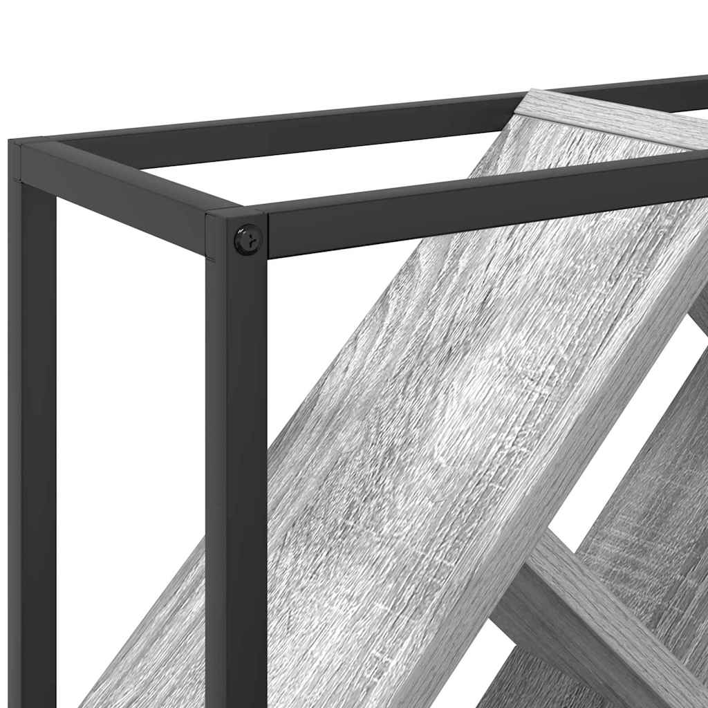 Vyno stovas Pilka 51 x 18 x 52.5 cm Apdirbta mediena