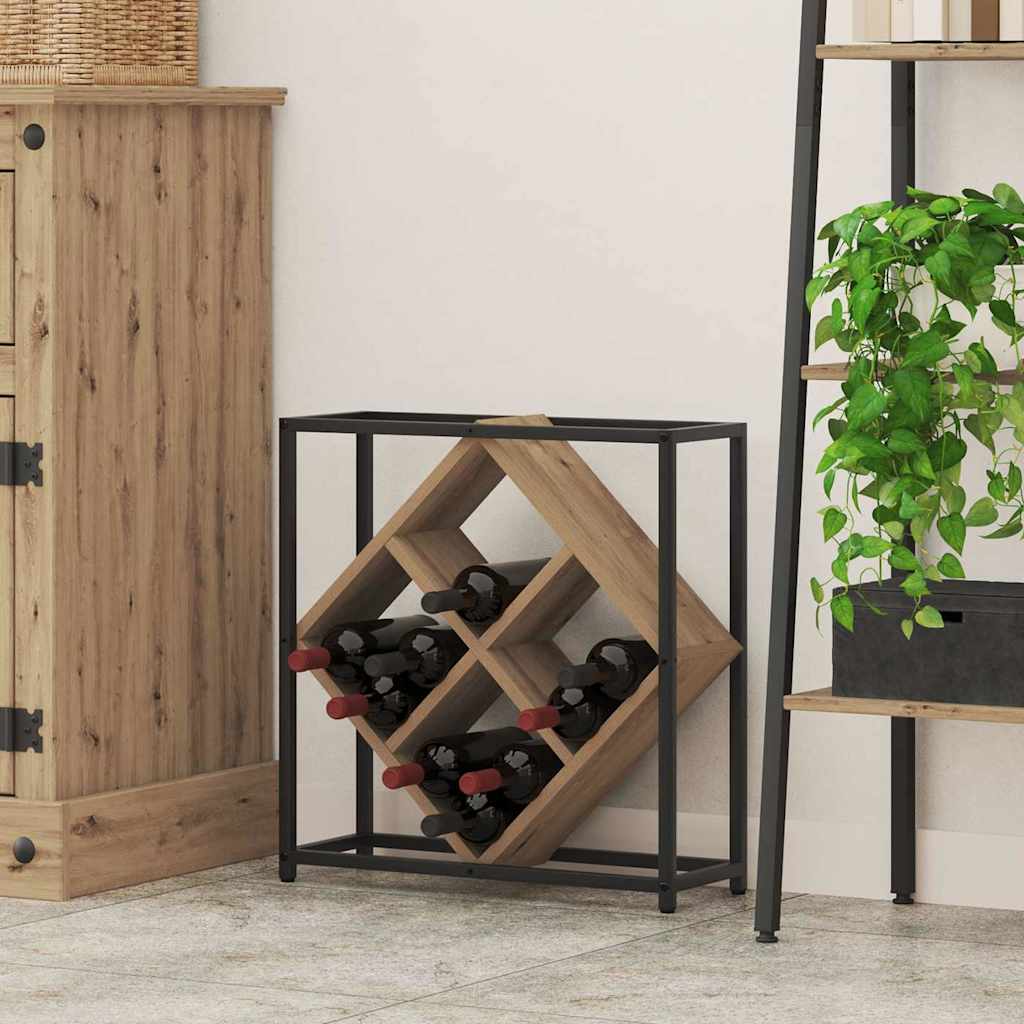 Vyno stovas artisano ąžuolo 51 x 18 x 52.5 cm Apdirbta mediena