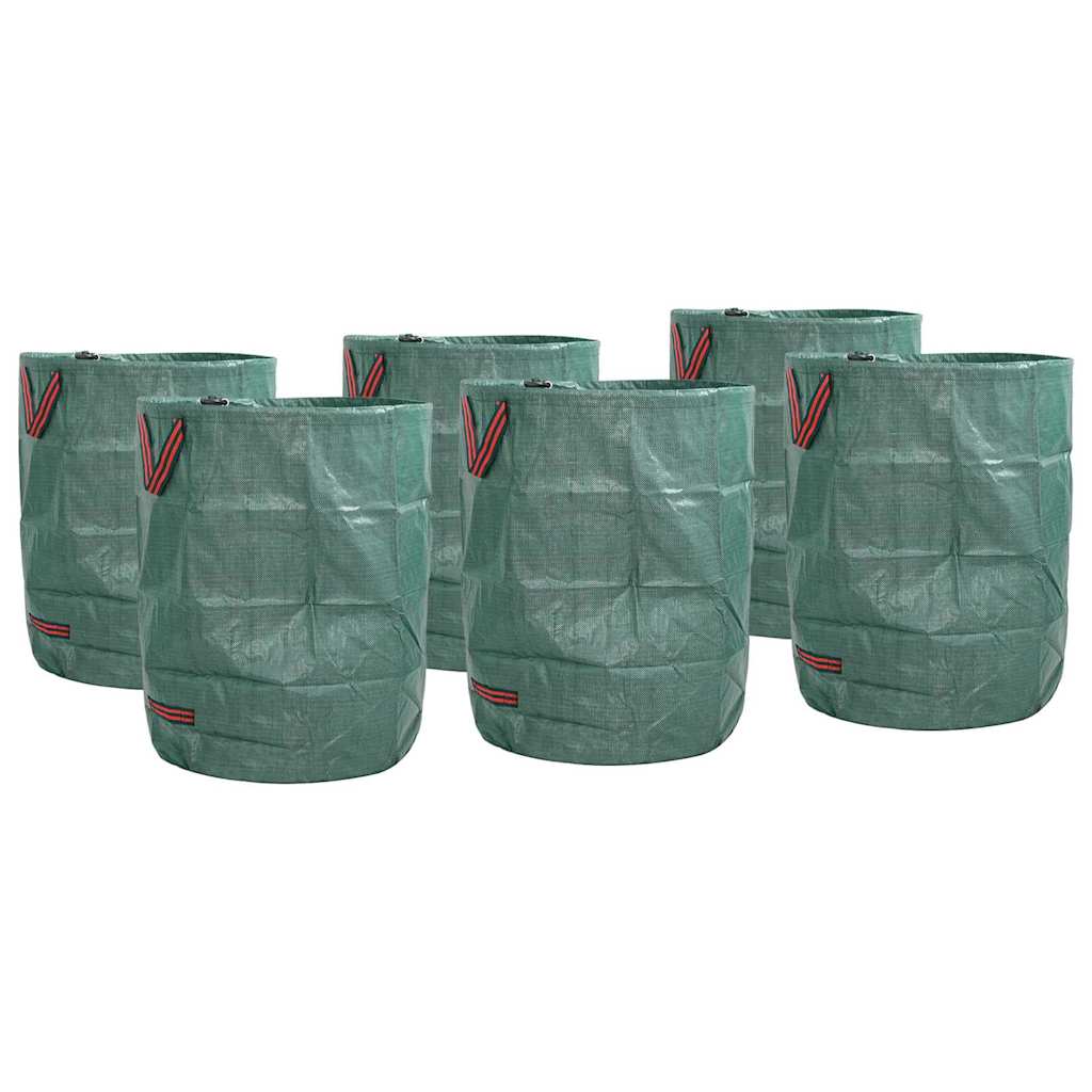 Sodo atliekų maišai 12 pcs Žalia 66 x 66 x 83.5 cm