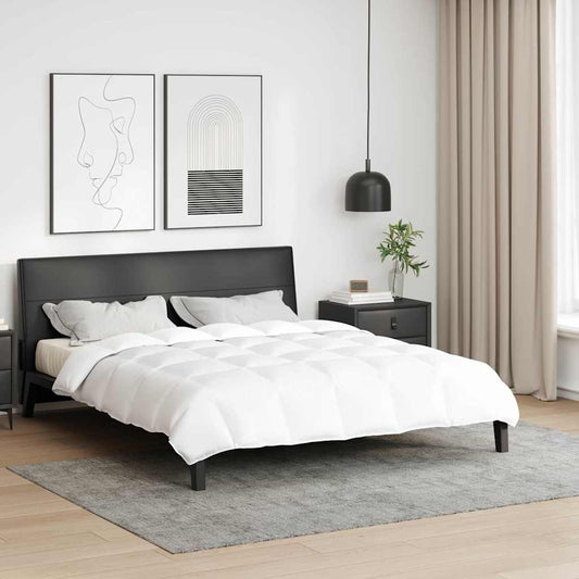 Antklodės ir antklodės Balta 200 x 220 cm Pūkai