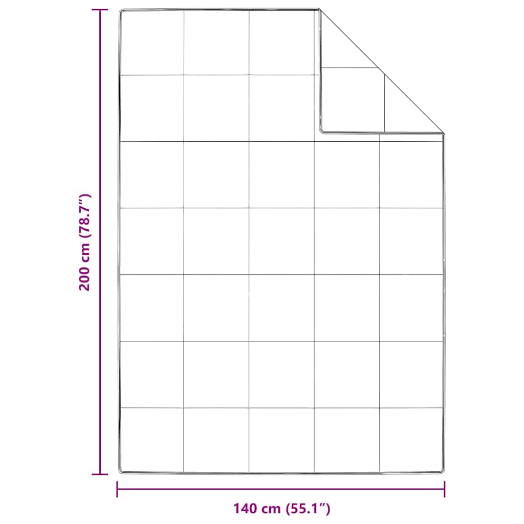 Žiemos antklodė Balta 140 x 200 cm Plunksna