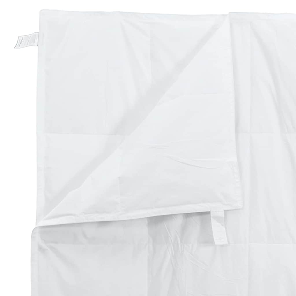 Antklodės ir Pagalvės Balta 240 x 220 cm Pūkai