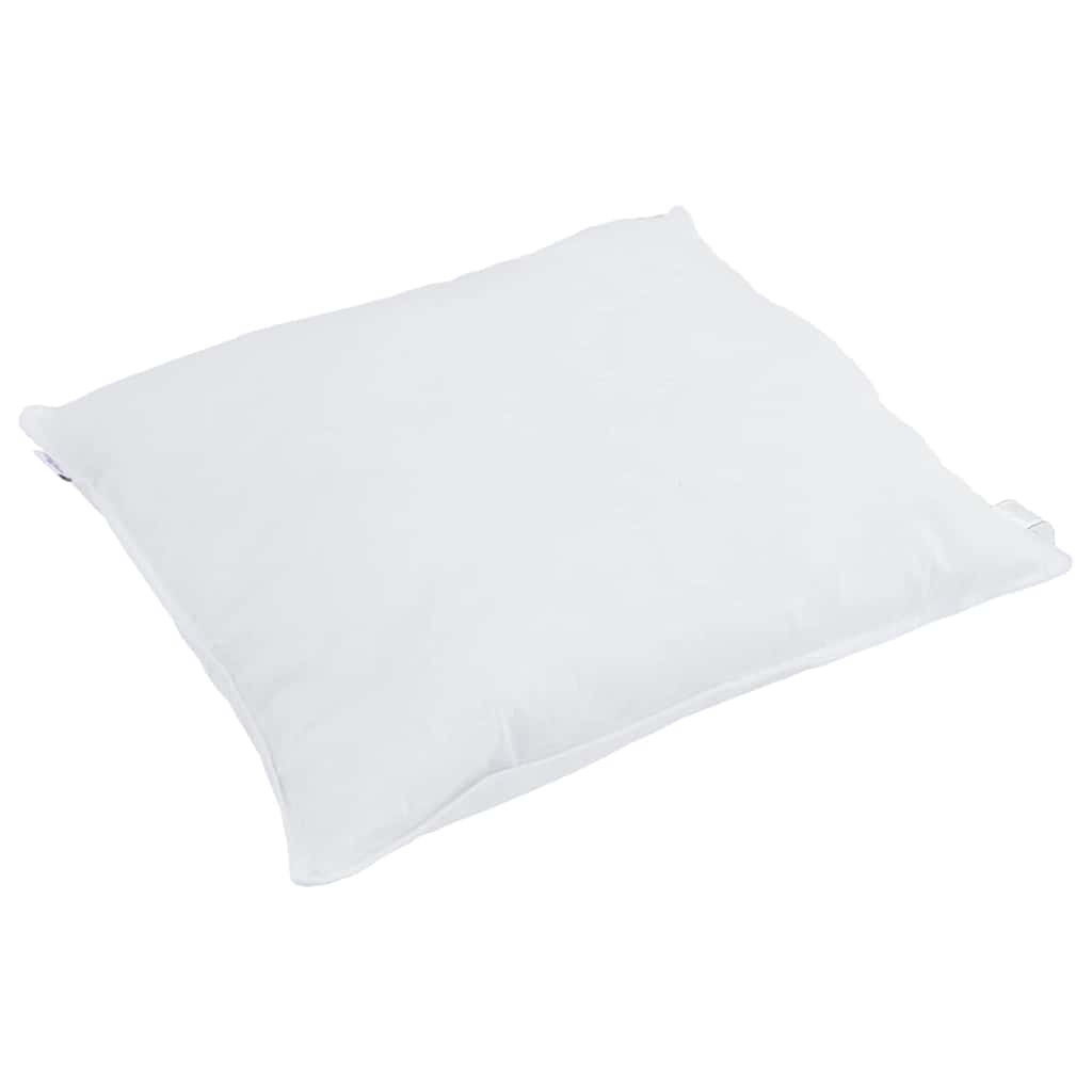 Pagalvė su pagalve 2 pcs Balta 65 x 65 cm Plunksna