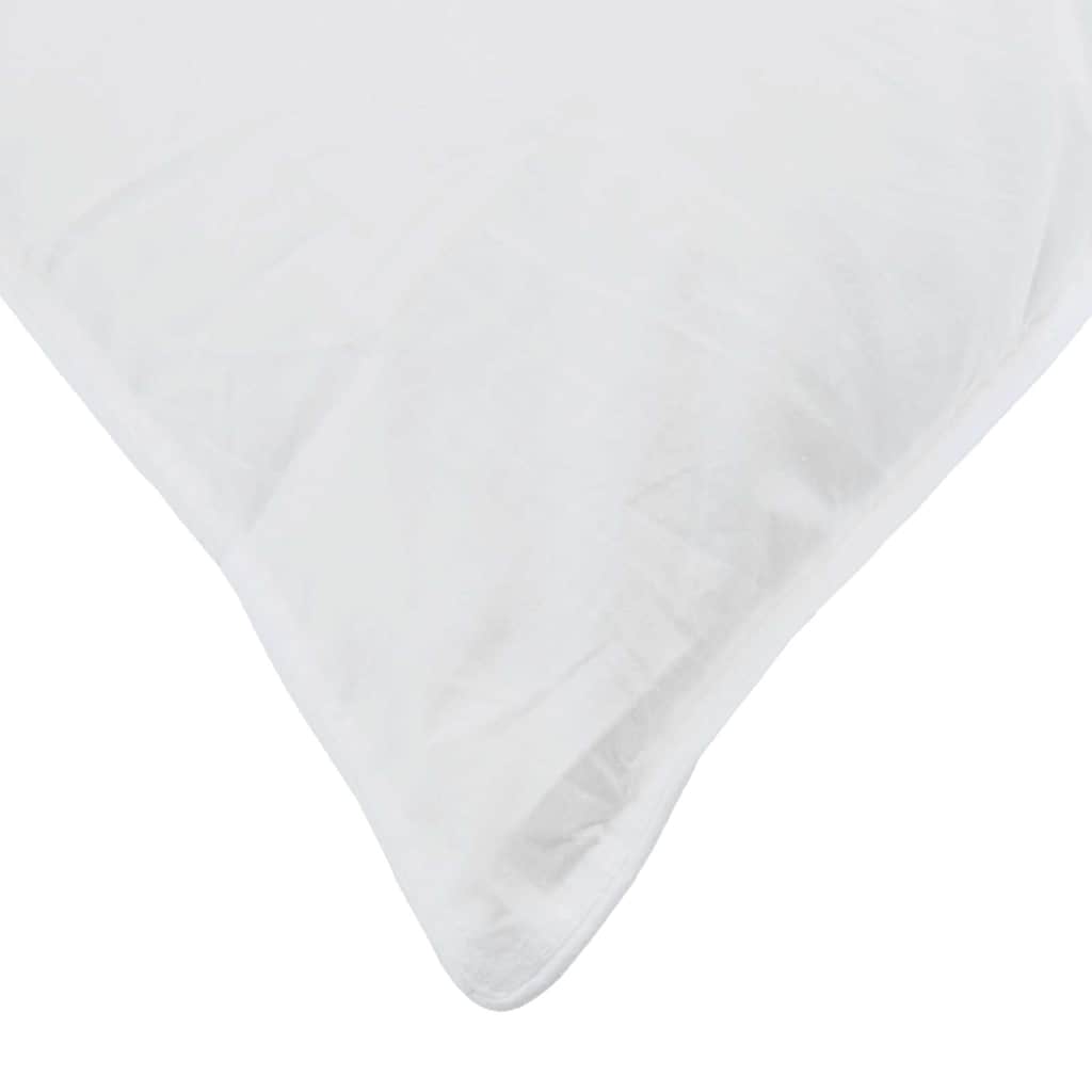 Pagalvė su pagalve 2 pcs Balta 60 x 70 cm Plunksna
