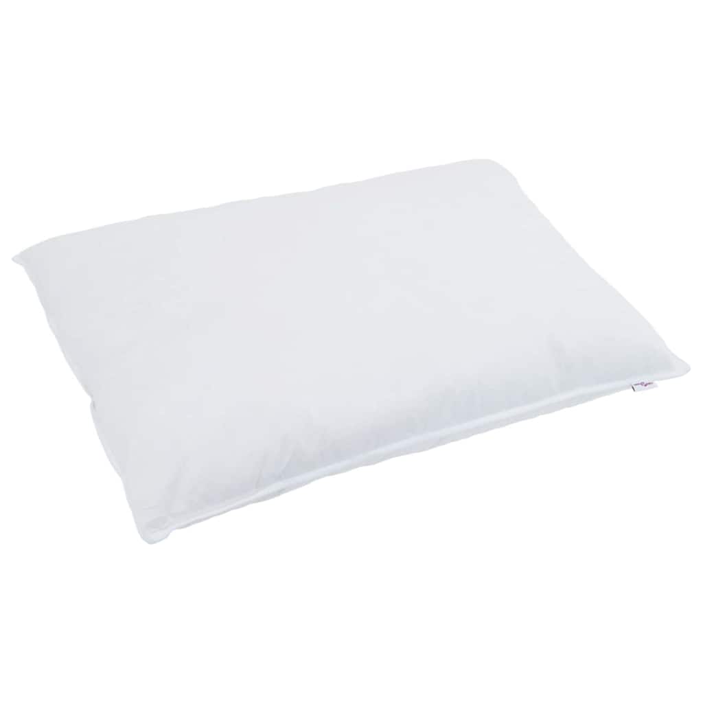 Pagalvė su pagalve 2 pcs Balta 60 x 80 cm Plunksna