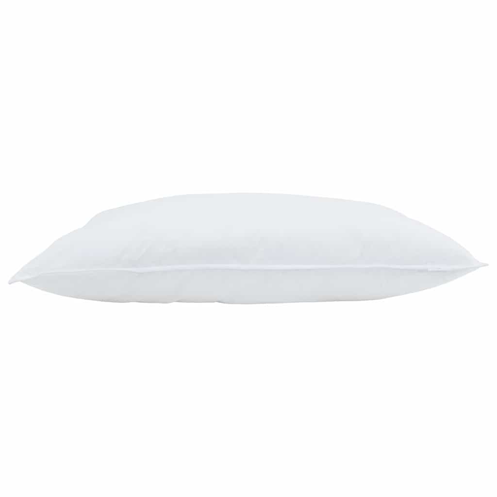 Pagalvė su pagalve 2 pcs Balta 60 x 80 cm Plunksna