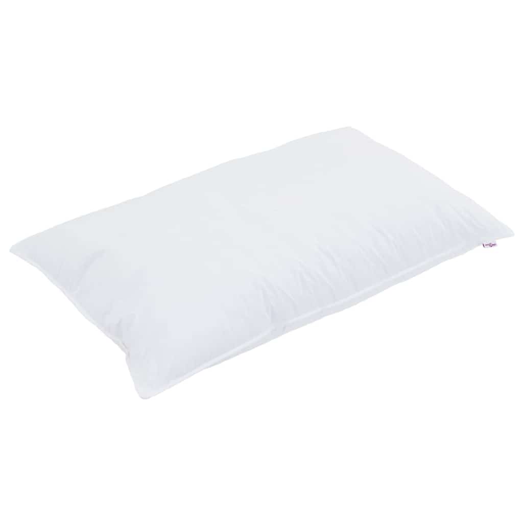 Pagalvės su pagalve 2 pcs Balta 40 x 80 cm 130gsm 100% medvilnė