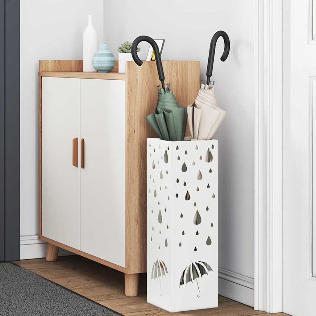 Sandėliavimo kabliukas ir laikiklis Balta 15.5 x 15.5 x 49 cm