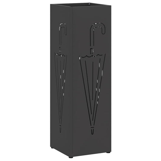 Sandėliavimo kabliukas ir laikiklis Juoda 15.5 x 15.5 x 49 cm