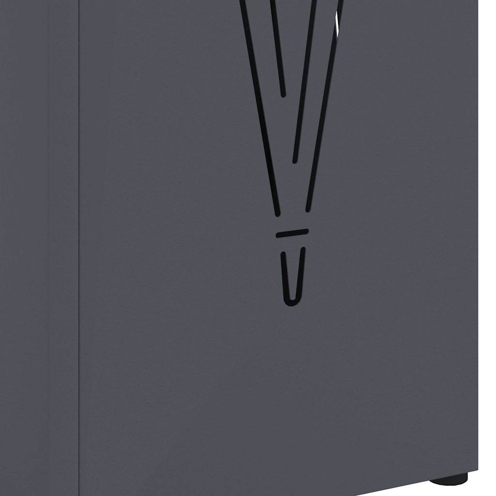 Sandėliavimo kabliukas ir laikiklis Antracitas