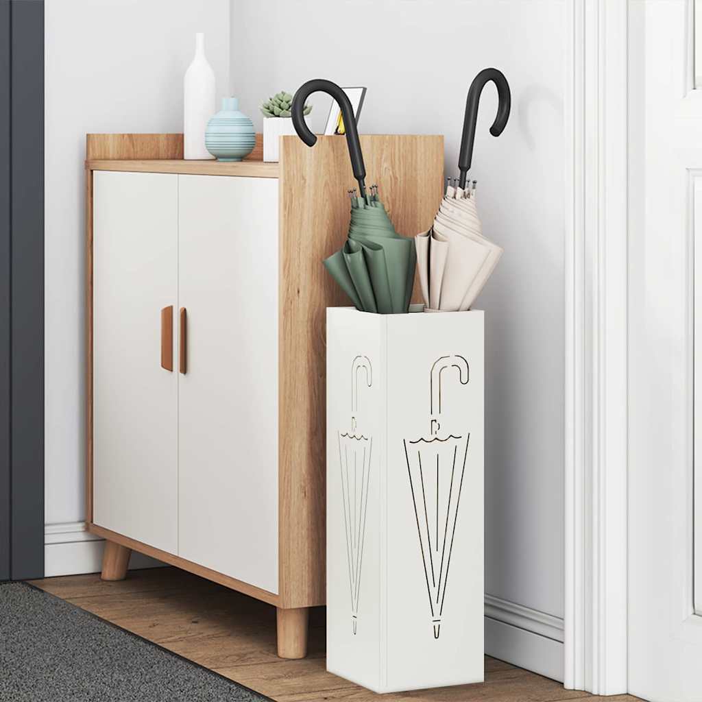 Sandėliavimo kabliukas ir laikiklis Balta 15.5 x 15.5 x 49 cm