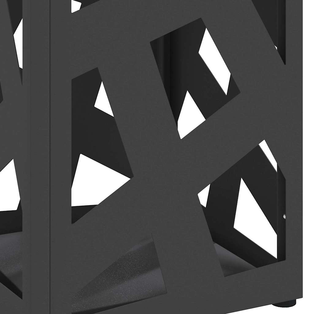 Sandėliavimo kabliukas ir laikiklis Juoda 15.5 x 15.5 x 49 cm