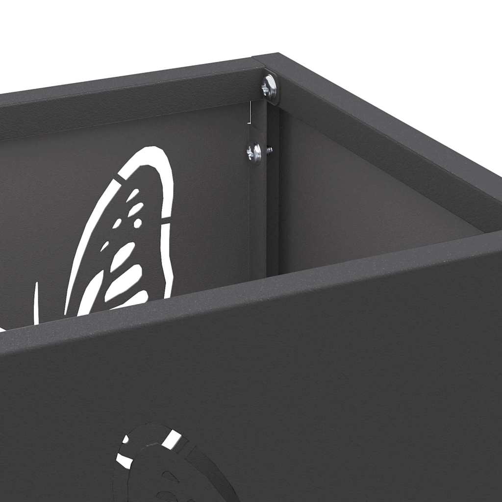 Sandėliavimo kabliukas ir laikiklis Juoda 15.5 x 15.5 x 49 cm