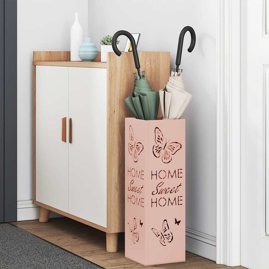 Sandėliavimo kabliukas ir laikiklis Rožinė 15.5 x 15.5 x 49 cm