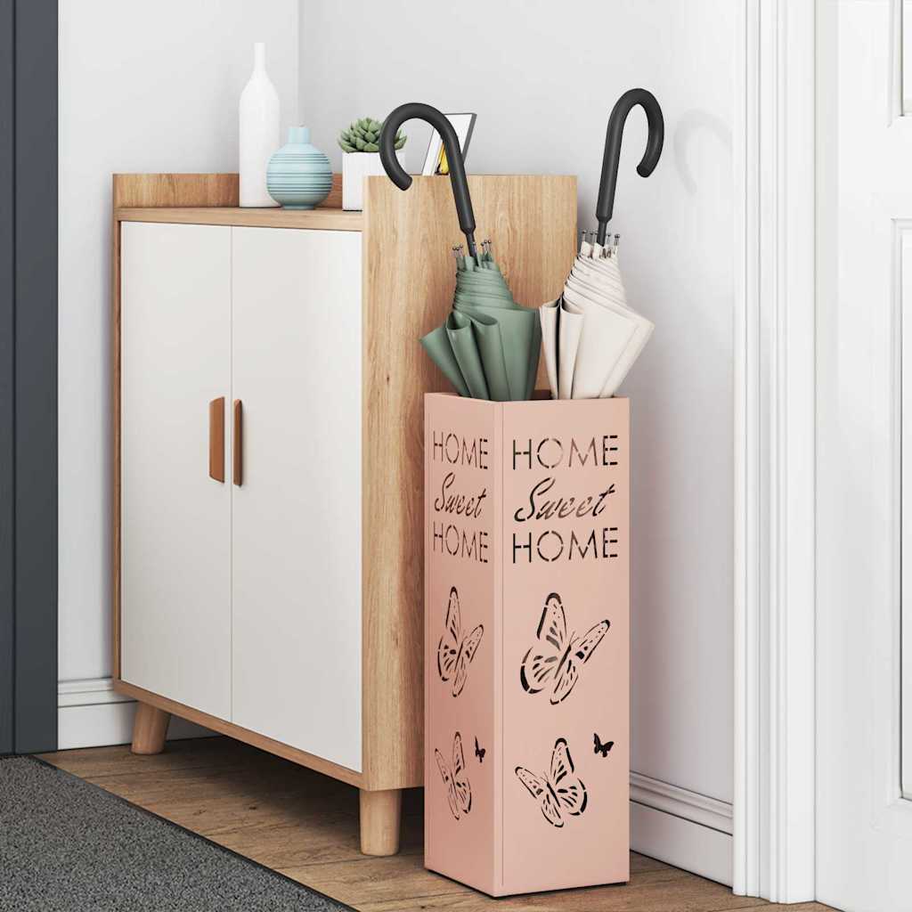 Sandėliavimo kabliukas ir laikiklis Rožinė 15.5 x 15.5 x 49 cm