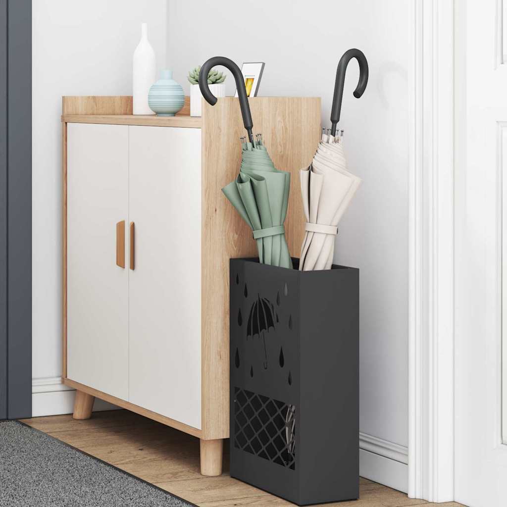 Sandėliavimo kabliukas ir laikiklis Juoda 28 x 12 x 41 cm