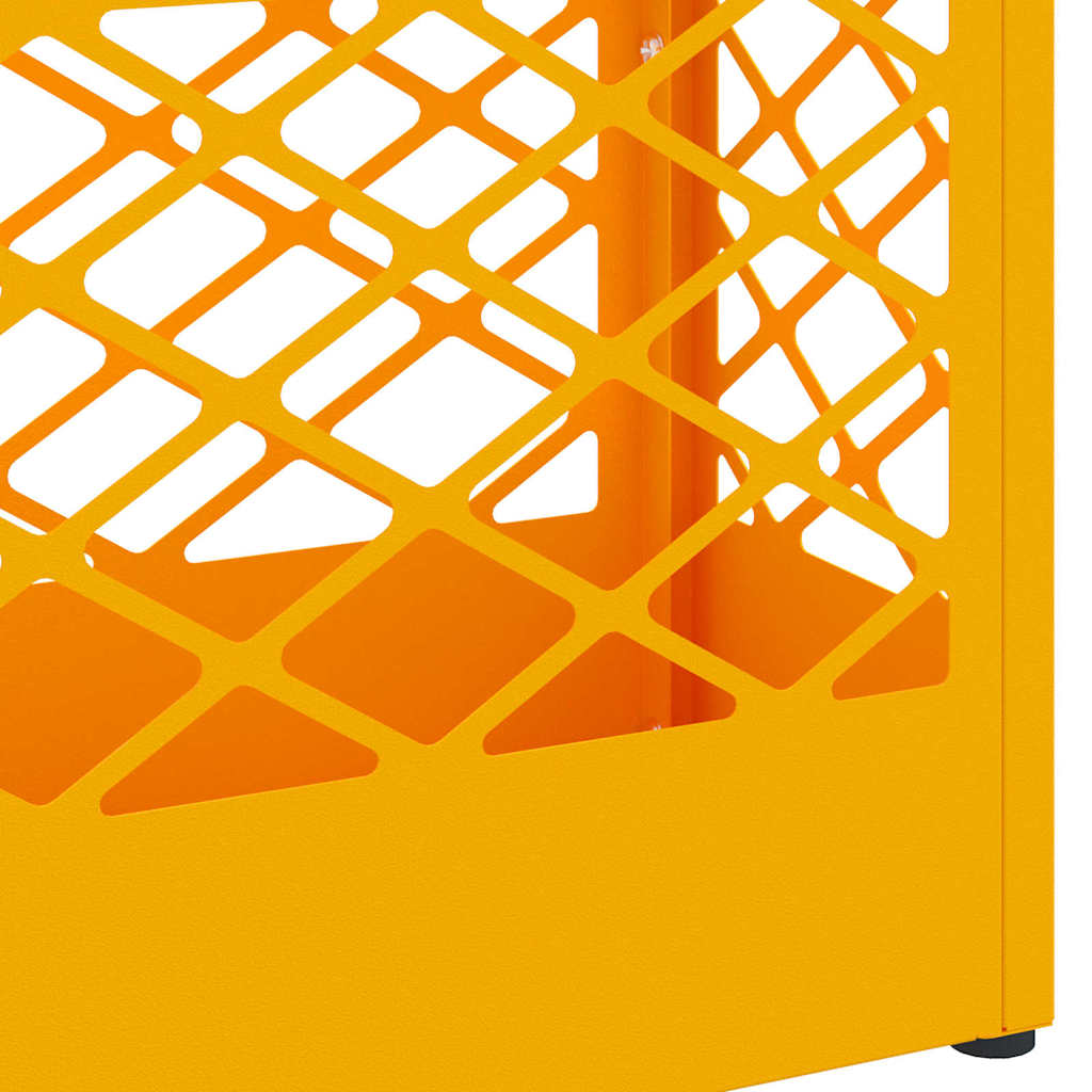 Sandėliavimo kabliukas ir laikiklis su saugykla mustard yellow